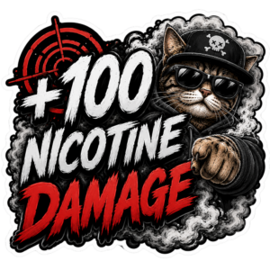 + 100 Nicotine Damage