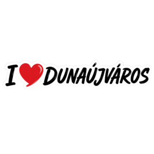 I ❤ Dunaújváros matrica (3 féle)