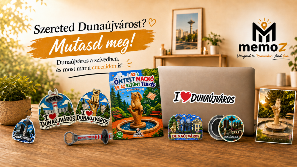Dunaújvárosi ajándéktárgyak és szuvenírek a memoZ-tól